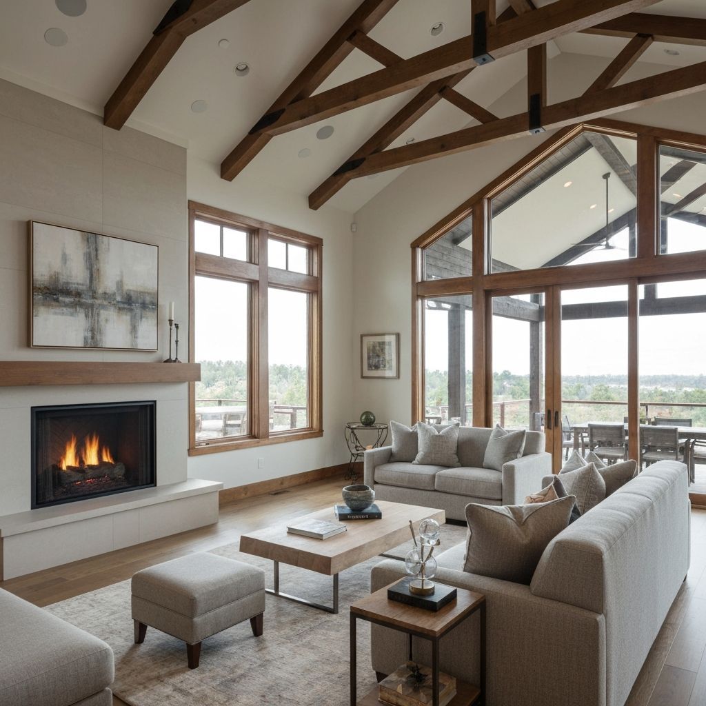 Beautiful home interior by Castilleja Construction in Austin TX